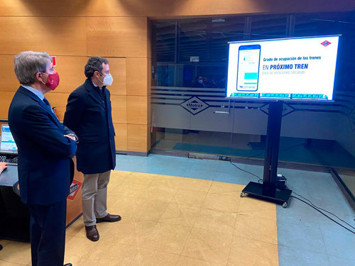 LA COMUNIDAD DE MADRID INCLUYE EN LA APP DE METRO INFORMACIÓN SOBRE EL GRADO DE OCUPACIÓN DE SUS TRENES